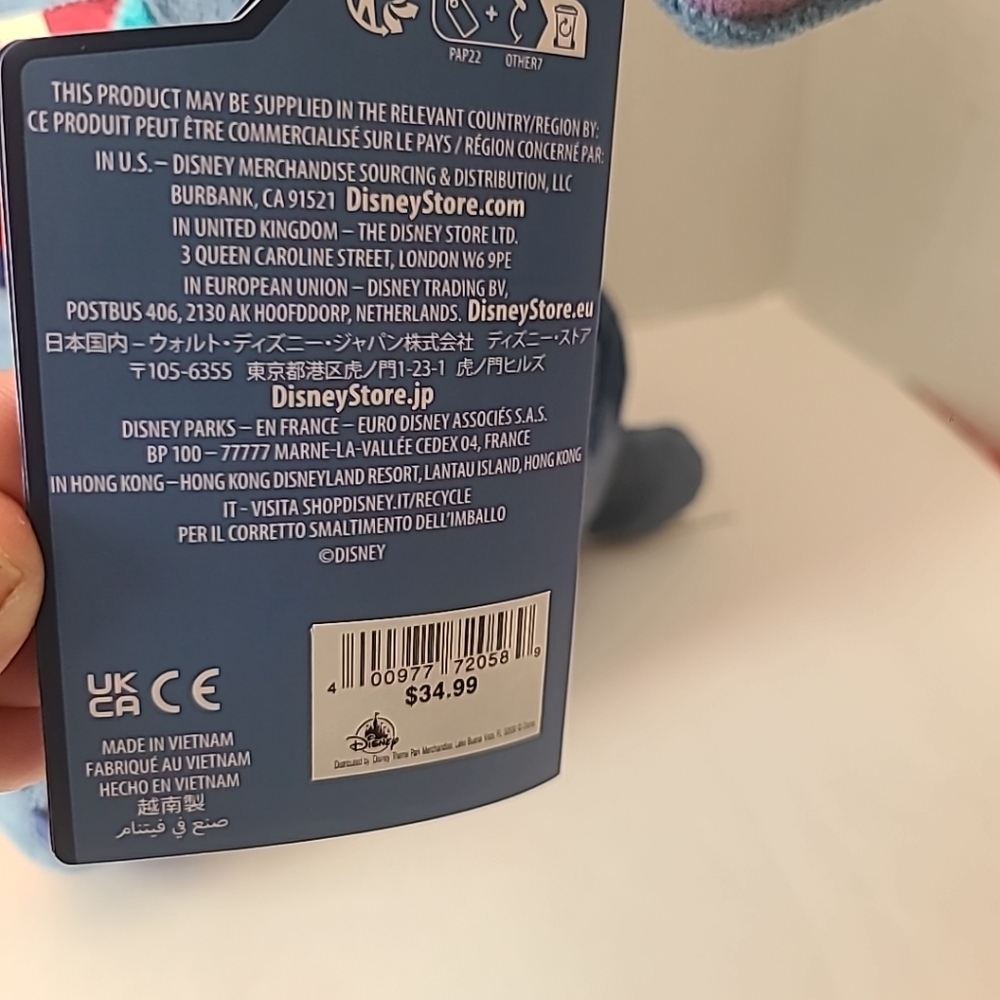 NEW 2024 Disney Stitch Attacks Snacks Mickey Caramel Apple Plush Series 9/12 - Picture 8 of 11